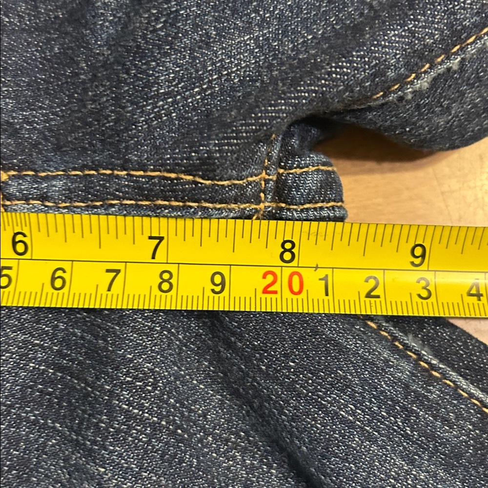 7FAM Low Rise Bootcut Jeans 26 Blue Denim Y2K 28x31 USA
S - Picture 15 of 17
